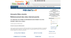 Desktop Screenshot of annuaire-sites-joomla.com