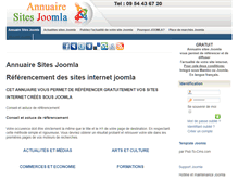 Tablet Screenshot of annuaire-sites-joomla.com